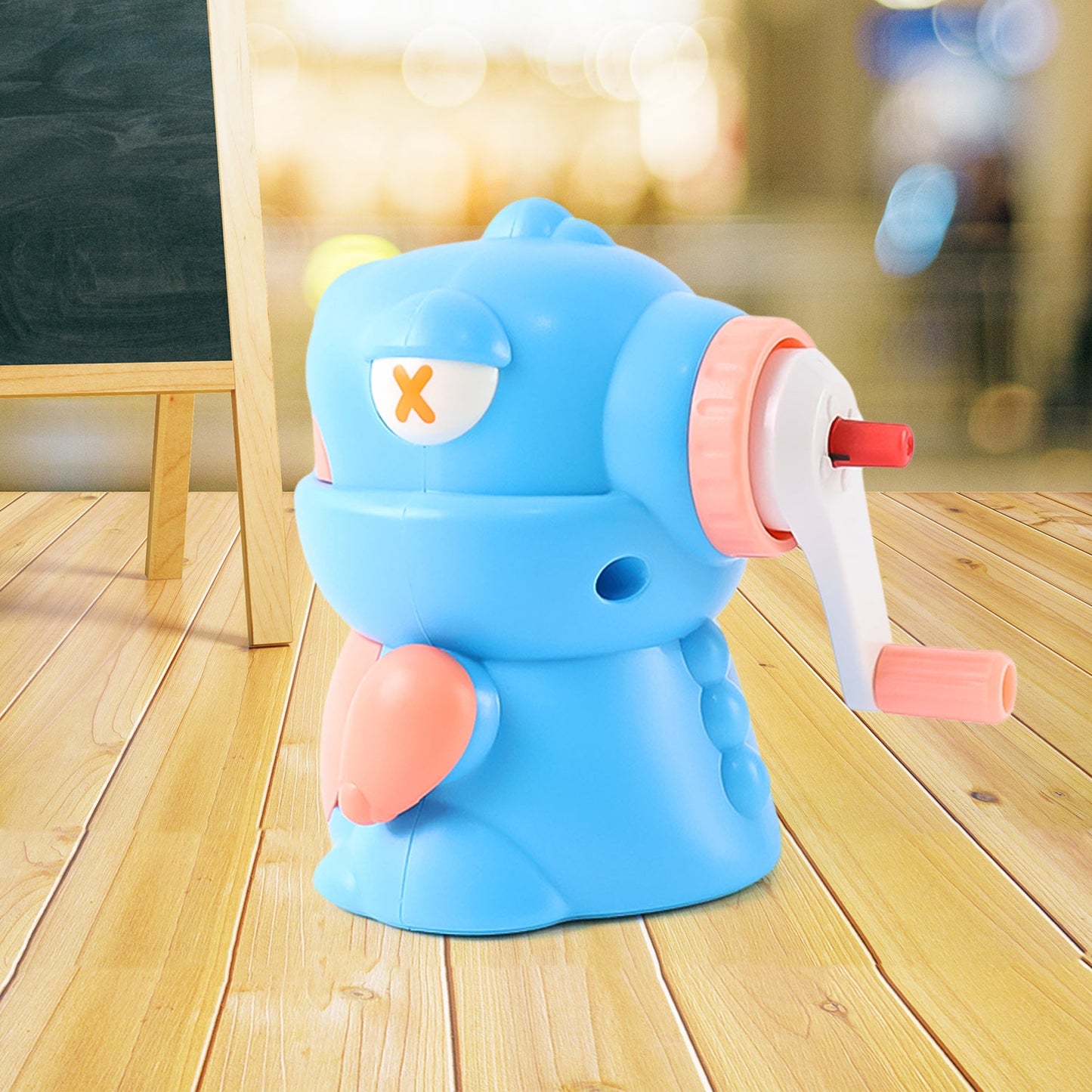 Sharpener for Pencil with Removable Tray Hardiness Steel Cutter, Kids Teddy Shaped Pencil Sharpener Machine, Birthday Return Gift Stationary Gifts